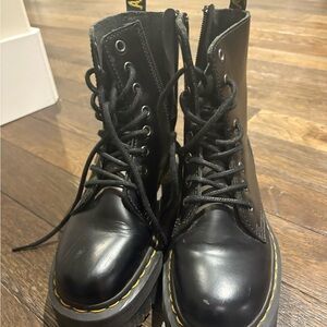 Dr. Martens Black Combat Boots